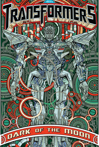 Cartel de Transformers: El lado oscuro de la Luna (Transformers: Dark of The Moon)