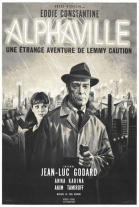 P�ster de Lemmy contra Alphaville (Alphaville, une �trange aventure de Lemmy Caution)