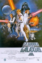 P�ster de La guerra de las galaxias. Episodio IV: Una nueva esperanza (Star Wars: Episode IV, A New Hope)