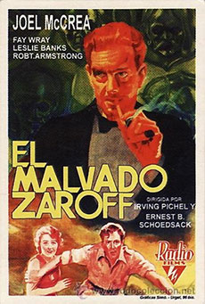 El malvado Zaroff Imagen de El malvado Zaroff