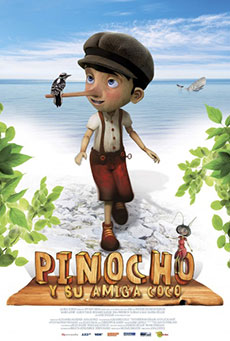 Pinocho y su amiga Coco Imagen de Pinocho y su amiga Coco