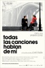 Cartel de Todas las canciones hablan de m� (Todas las canciones hablan de m�)