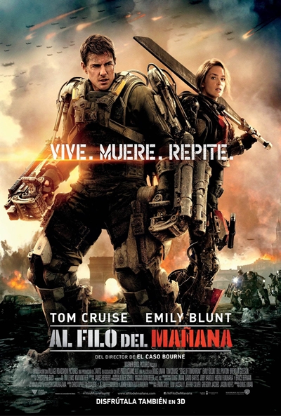 Cartel de Al filo del mañana (Edge of Tomorrow )