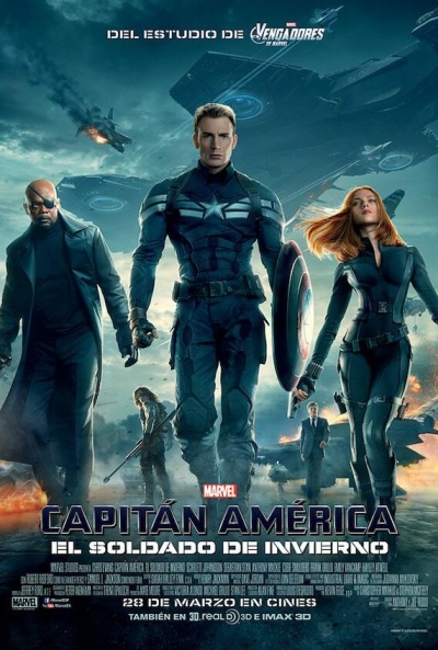 Cartel de Capitán América: El soldado de invierno (Captain America: The Winter Soldier)