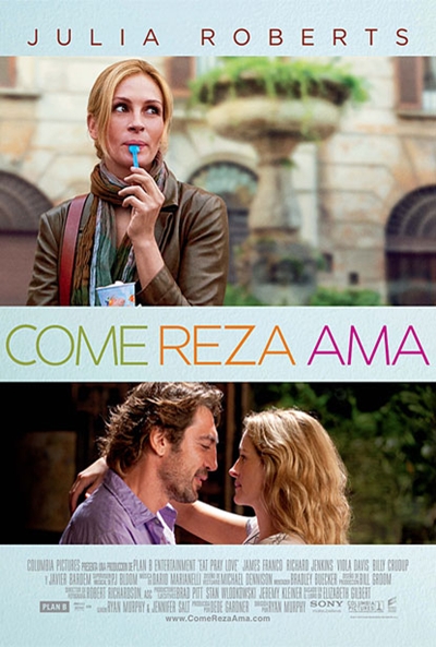 Póster de Come, reza, ama