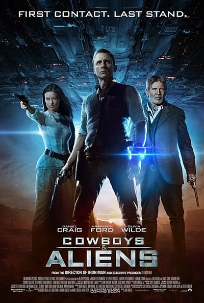 Póster de Cowboys & Aliens