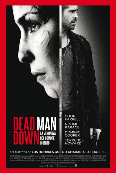 Cartel de Dead Man Down (La venganza del hombre muerto) (Dead Man Down)