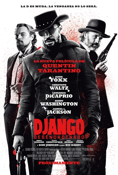 Cartel de Django desencadenado (Django Unchained)