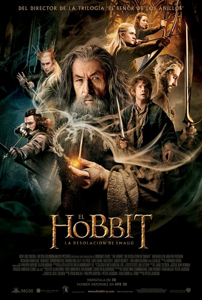 Cartel de El Hobbit: La desolación de Smaug (The Hobbit: The Desolation of Smaug)