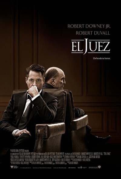 Cartel de El juez (The Judge)