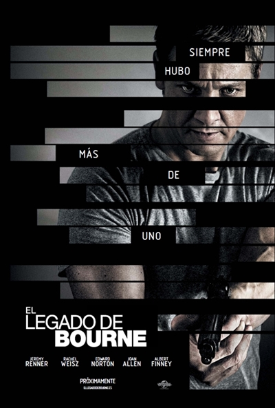 Cartel de El legado de Bourne (The Bourne Legacy)