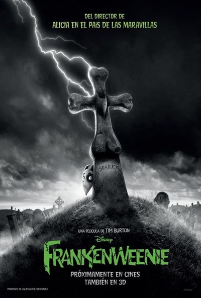 Cartel de Frankenweenie (Frankenweenie)