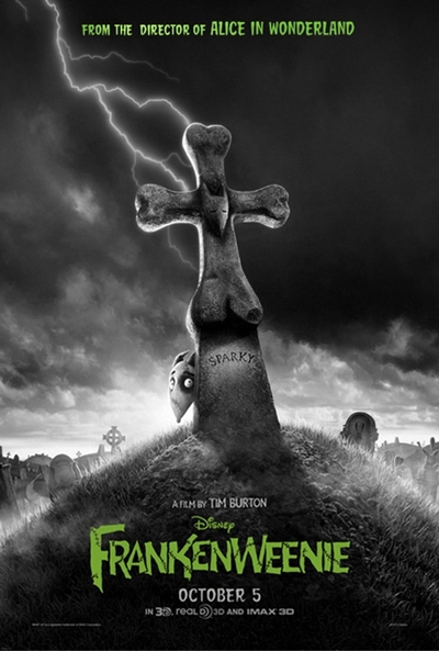 Cartel de Frankenweenie (Frankenweenie)
