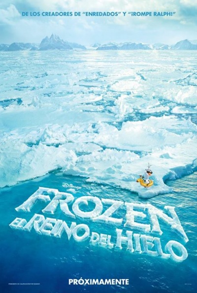 Téaser Póster de Frozen, el reino del hielo (Frozen)