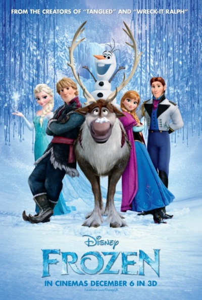 Cartel de Frozen, el reino del hielo (Frozen)