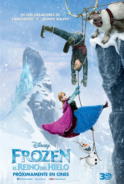 Cartel de Frozen, el reino del hielo (Frozen)