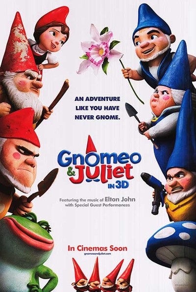 Póster de Gnomeo y Julieta (Gnomeo & Juliet)