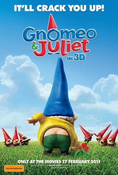 Cartel de Gnomeo y Julieta (Gnomeo & Juliet)