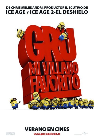 Téaser Póster de Gru: Mi villano favorito (Despicable Me)