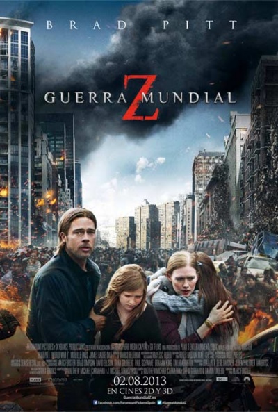 Cartel de Guerra Mundial Z (World War Z)