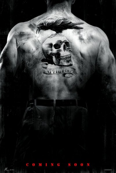 Téaser Póster de Los mercenarios (The Expendables)