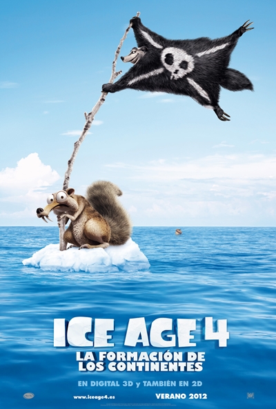 Póster de Ice Age 4: La formación de los continentes