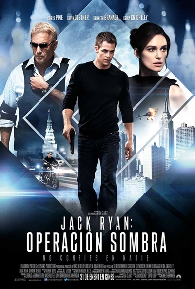 Cartel de Jack Ryan: Operación Sombra (Jack Ryan: Shadow Recruit)