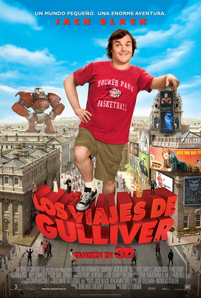 Cartel de Los viajes de Gulliver (Gulliver's Travels)