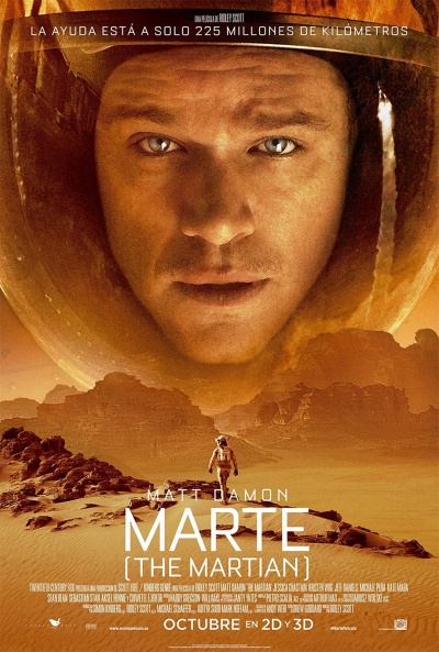 Cartel de Marte (The Martian) (The Martian)