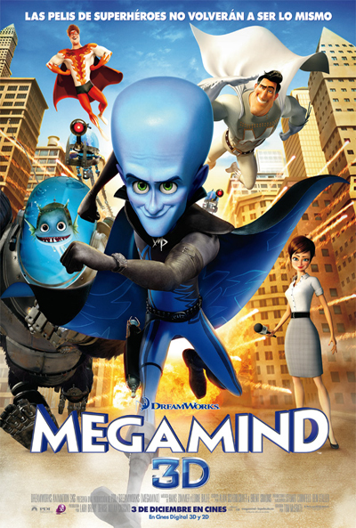 Megamente (2010) [Animacion] [DVDScreener] [Español] [2 Links]