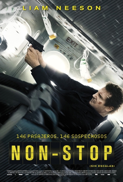 Cartel de Non-Stop (Sin escalas) (Non-Stop)