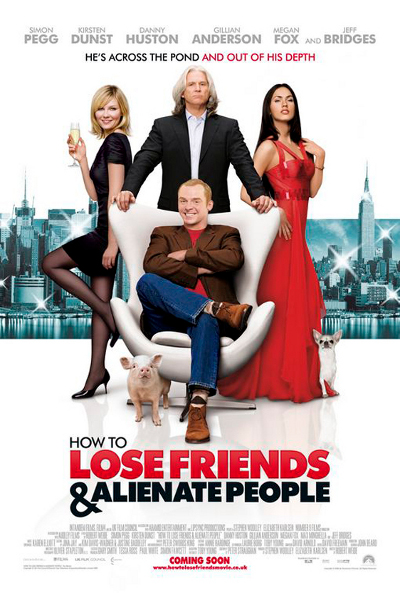 Cartel de Nueva York para Principiantes (How to Lose Friends & Alienate People)
