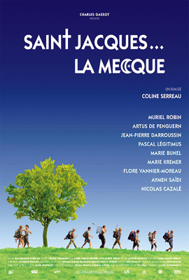 Cartel de Peregrinos (Saint-Jacques... La Mecque)