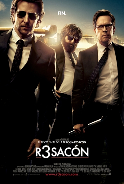 Cartel de R3sacón (The Hangover Part III)