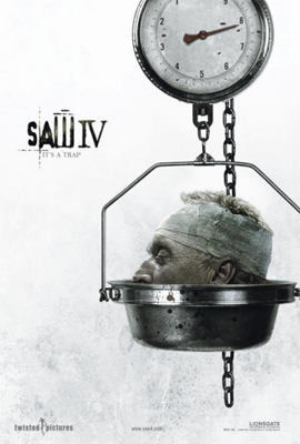 Cartel de Saw IV