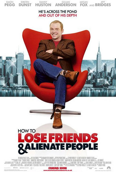T�aser P�ster de Nueva York para Principiantes (How to Lose Friends & Alienate People)