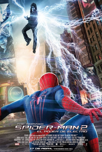 Cartel de The Amazing Spider-Man 2: El poder de Electro (The Amazing Spider-Man 2)