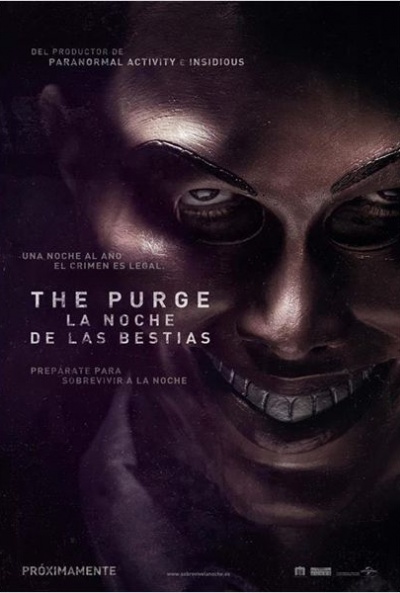 Cartel de The Purge. La noche de las bestias (The Purge)