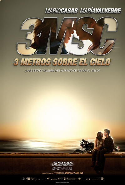 Póster de Tres metros sobre el cielo