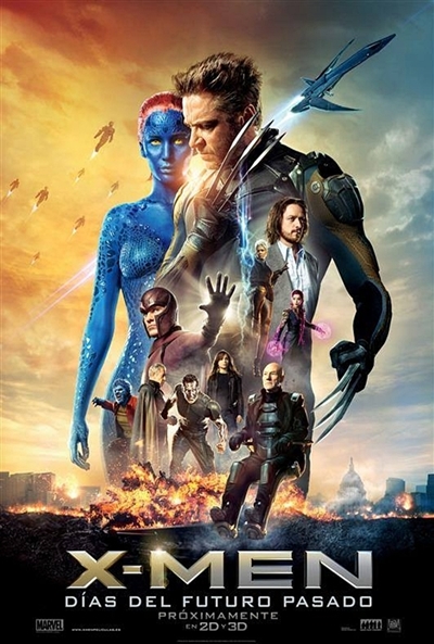 Cartel de X-Men: Días del futuro pasado (X-Men: Days of Future Past)