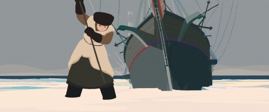 Imagen de El gran viaje de Sasha al Polo Norte (Tout en haut du monde)
