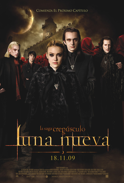 Póster de La saga Crepúsculo: Luna nueva