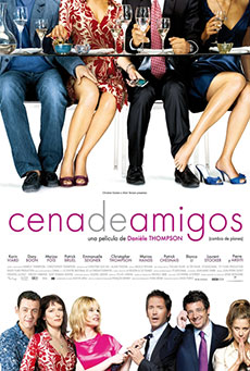 Cena de amigos Imagen de Cena de amigos