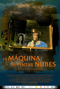 La máquina de pintar nubes Imagen de La máquina de pintar nubes