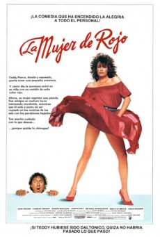 La mujer de rojo Imagen de La mujer de rojo