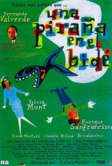 Una piraña en el bidé Imagen de Una piraña en el bidé
