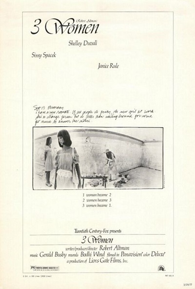 Póster de 3 mujeres