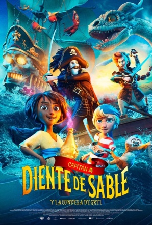 Imagen de Capitán Diente de Sable y la condesa de Grel