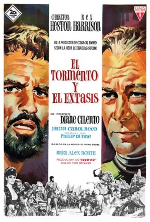 Imagen de El tormento y el éxtasis