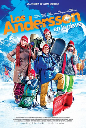 Imagen de Los Andersson en la nieve